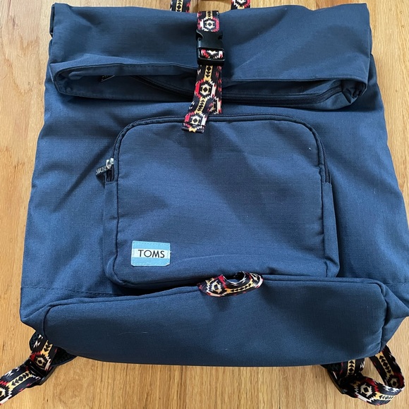 Toms Other - EUC TOMS StandUp Navy Backpack Limited Edition
